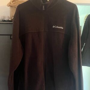 Columbia Black Full-Zip Jacket